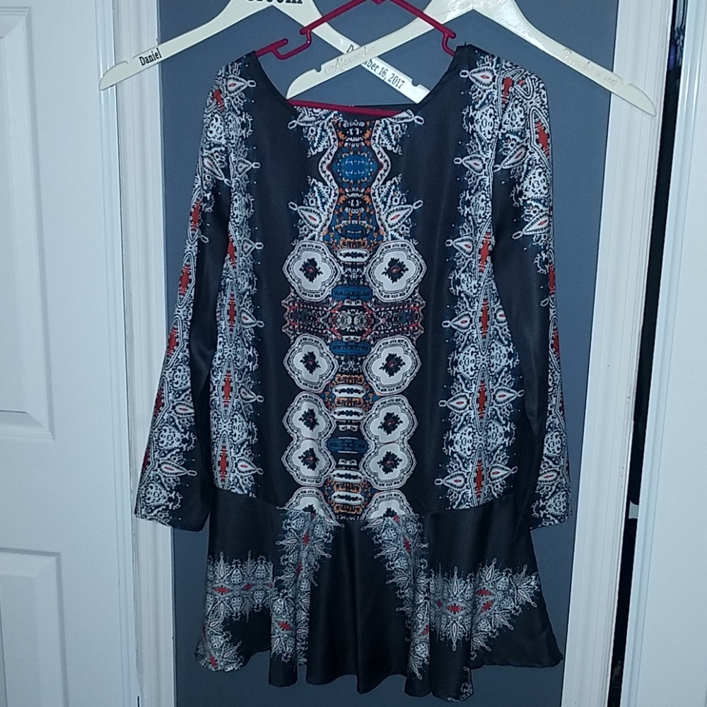 Drop Waist Swing Dress